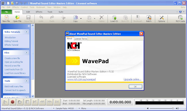 Download WavePad Sound Editor for windows